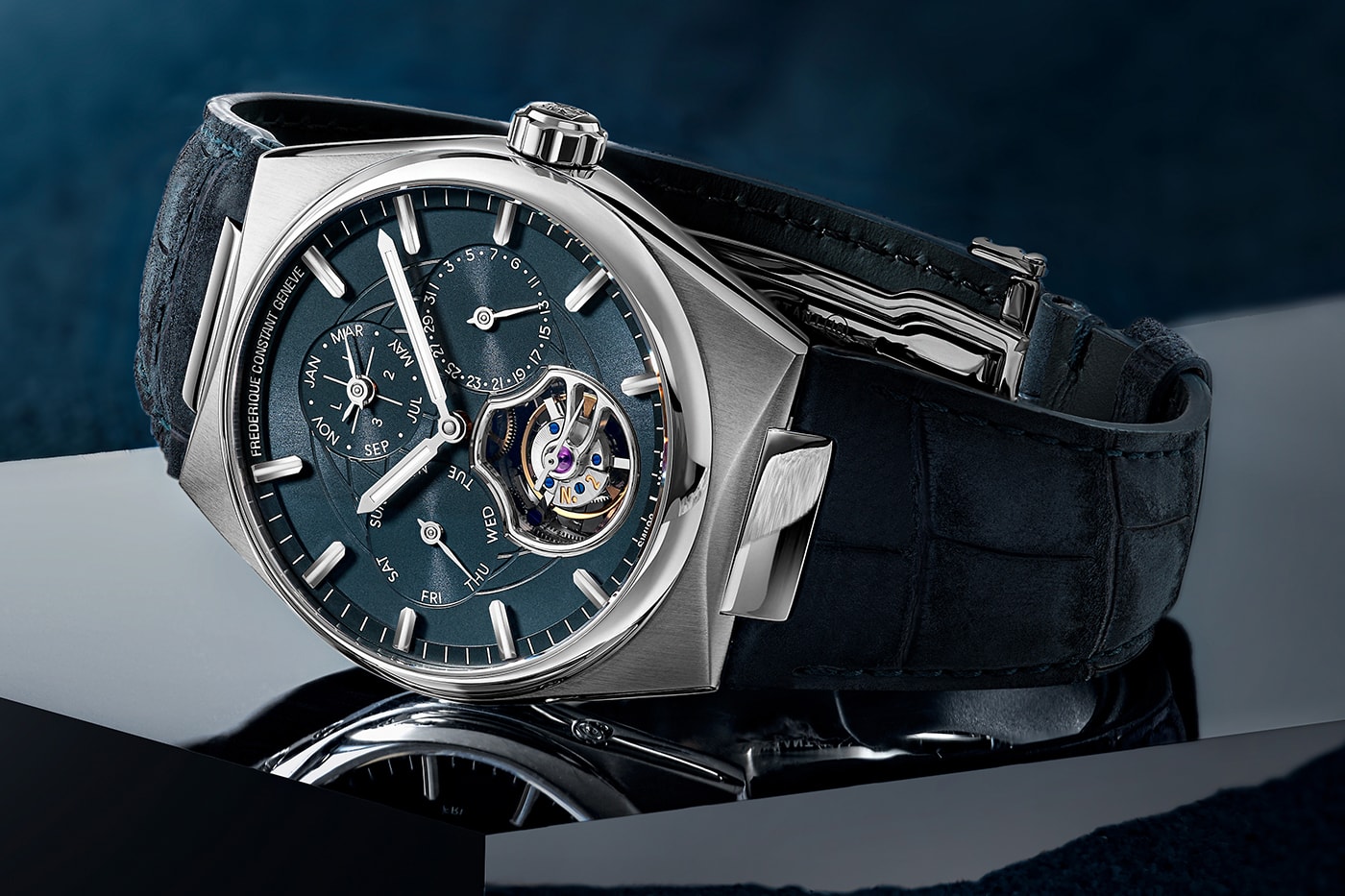 Frederique Constant New York Boutique Opening Highlife Tourbillon Perpetual Calendar Manufacture Limited Edition Info