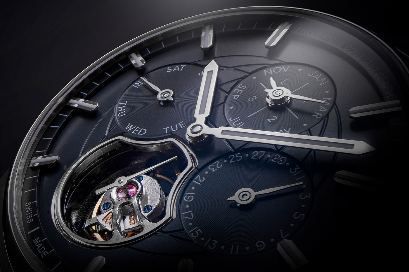 Frederique Constant New York Boutique Opening Highlife Tourbillon Perpetual Calendar Manufacture Limited Edition Info