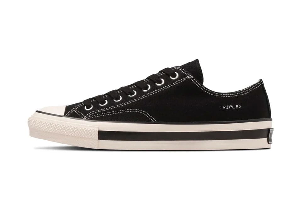 God Selection XXX Converse Addict Low Top Black | Hypebeast