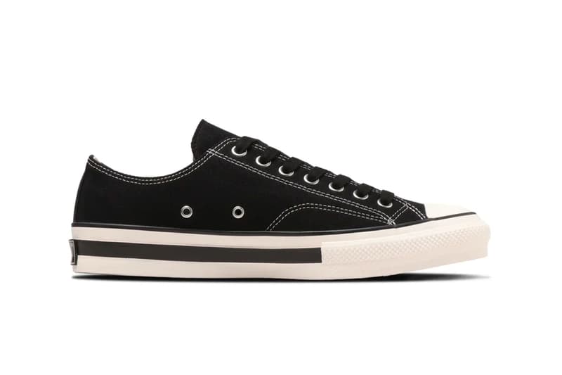 God Selection XXX Converse Addict Chuck Taylor Canvas TX OX in “Black”