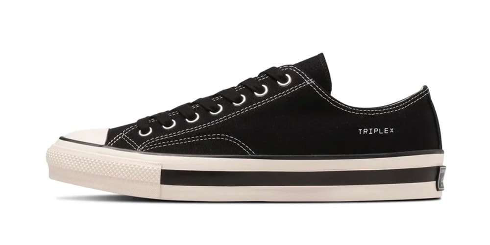 God Selection XXX and Converse Addict Ready the Chuck Taylor Canvas TX OX in “Black”