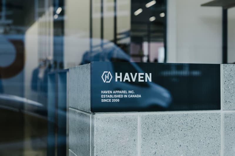 HAVEN Opens New Flagship Store in Vancouver canada salomon human made ko jubio fixtures white oak seemless industrial design