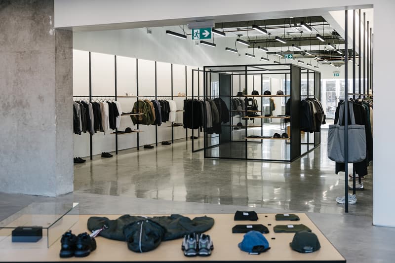 HAVEN Opens New Flagship Store in Vancouver canada salomon human made ko jubio fixtures white oak seemless industrial design