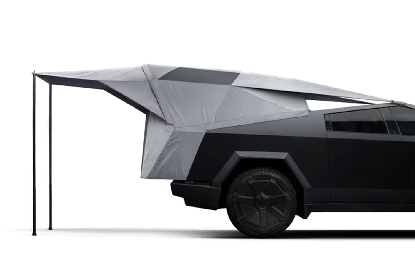 Heimplanet Tesla's Tent basecamp Cybertruck Portable Campsite product release launch electric truck details price
