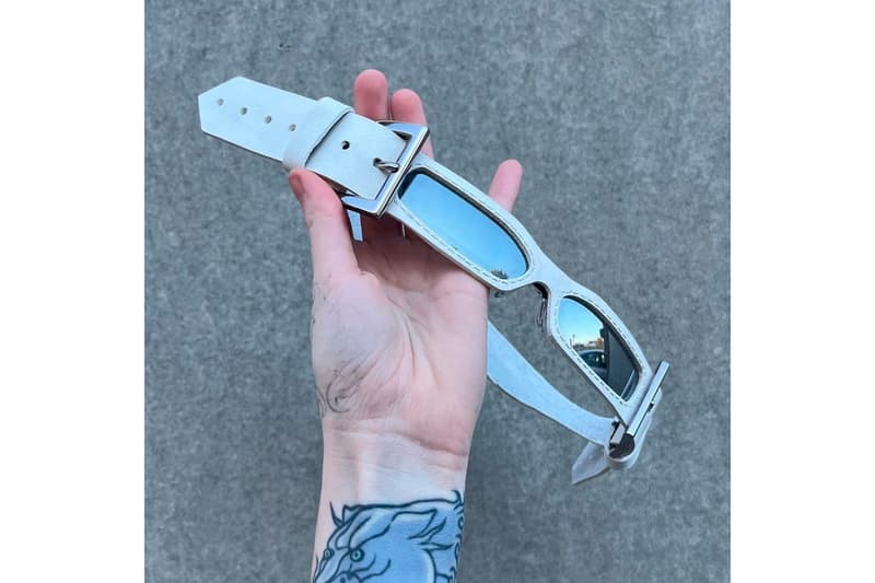 Hellcat Eyewear Belted Sunglasses Travis Scott Closer Look Info UTOPIA Buy Release