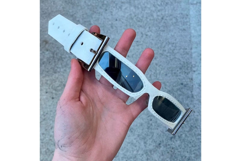 Hellcat Eyewear Belted Sunglasses Travis Scott Closer Look Info UTOPIA Buy Release 
