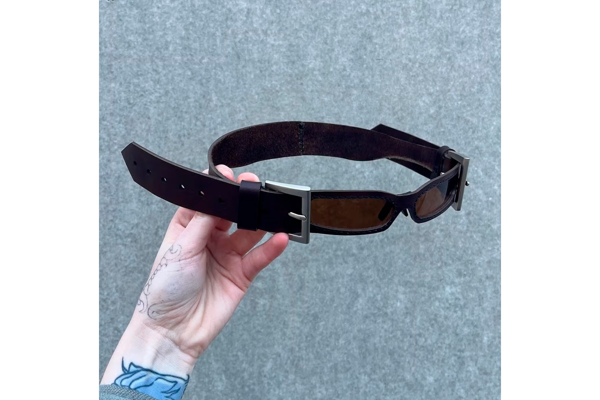 Hellcat Eyewear Belted Sunglasses Travis Scott Closer Look Info UTOPIA Buy Release 