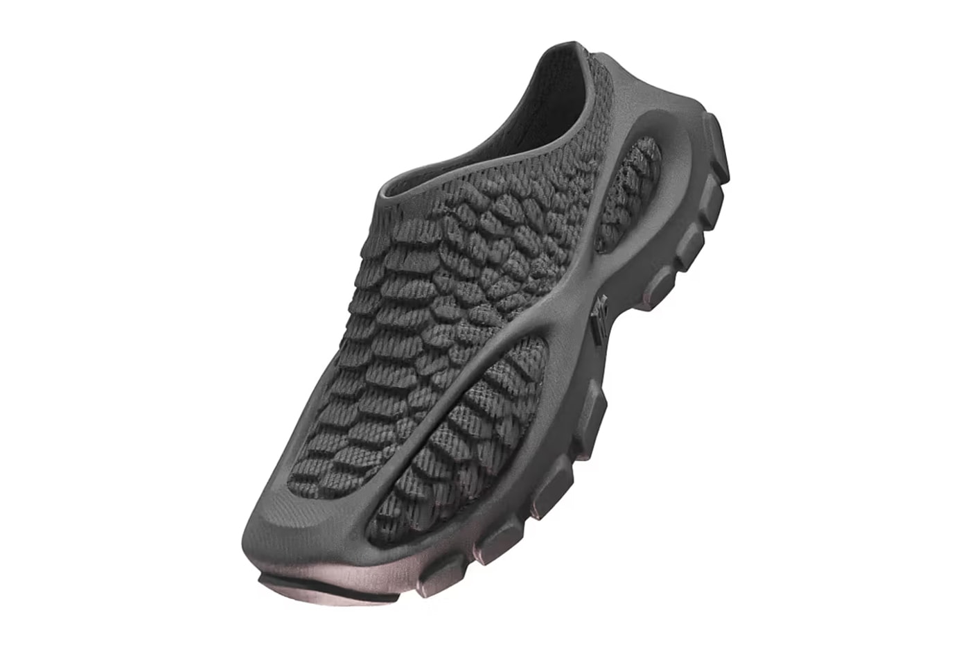 Heron Preston and Zellerfeld Return With 3D-Printed HERON01 Shoe in "Black"