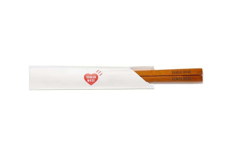 HUMAN MADE Readies for a Lucky New Year good luck  "A・KE・O MADE" capsule release price chopsticks plate link cop store yen dollars usd envelope paper heart logo nigo