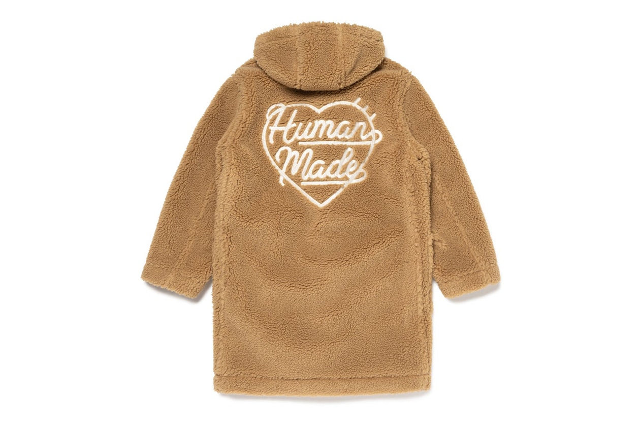 HUMAN MADE Continues To Expand Season 26 Collection cozy fleece nigo dry alls polar bear logo release shop link denim capsule jacket price buy