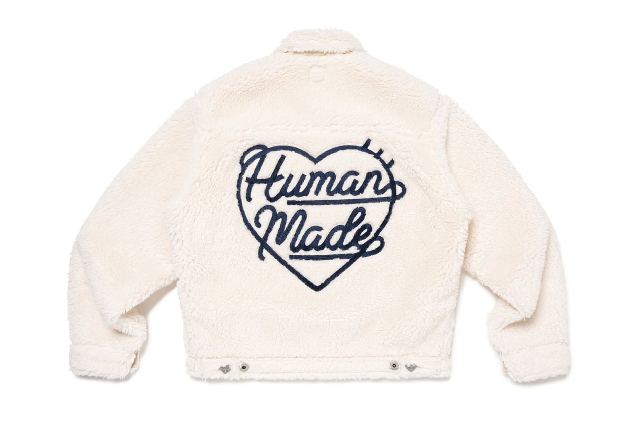 HUMAN MADE Continues To Expand Season 26 Collection cozy fleece nigo dry alls polar bear logo release shop link denim capsule jacket price buy