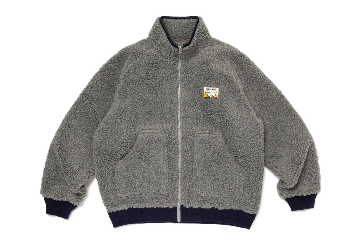 HUMAN MADE Continues To Expand Season 26 Collection cozy fleece nigo dry alls polar bear logo release shop link denim capsule jacket price buy
