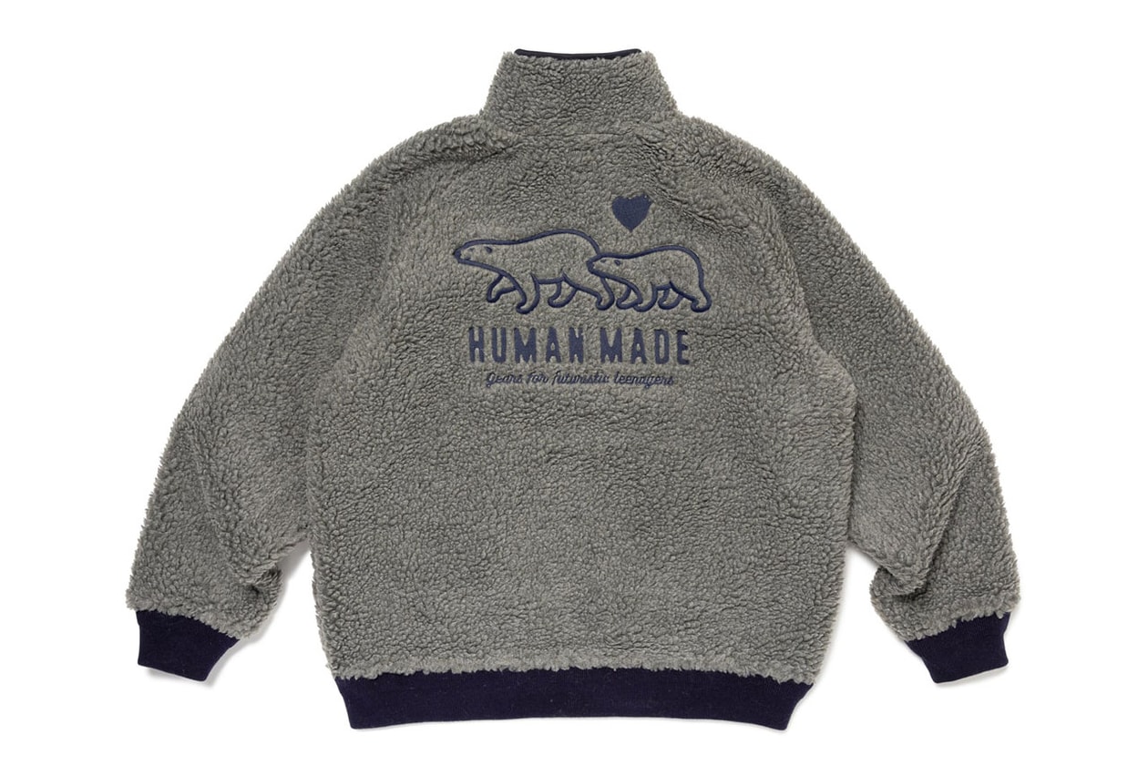 HUMAN MADE Continues To Expand Season 26 Collection cozy fleece nigo dry alls polar bear logo release shop link denim capsule jacket price buy