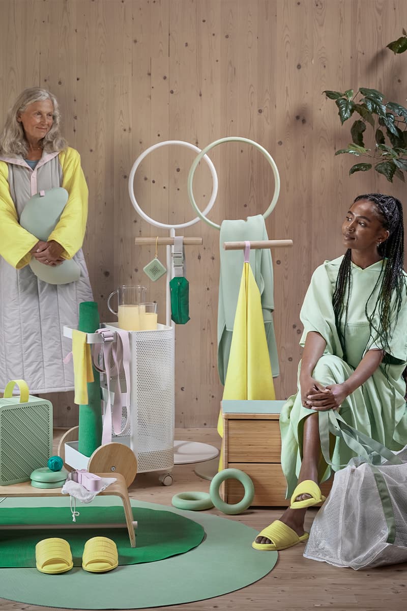 IKEA Launches First-Ever Sports Collection DALJIEN sports equipment weights multiuse training and storage bench, bamboo step board, 6lb weight set, portable waterproof Bluetooth speaker, compact air purifier, and more. swedish home furniture