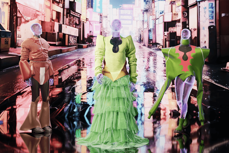Istituto Marangoni I AM AI Collections metaverse digital university London menswear womenswear student fashion design