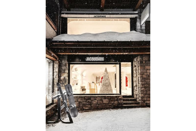 Jacquemus Debuts First-Ever Mountain Shop in the French Alps' Courchevel