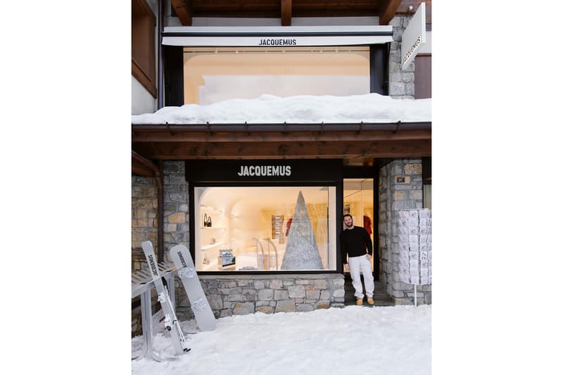 Jacquemus Debuts First-Ever Mountain Shop in the French Alps' Courchevel