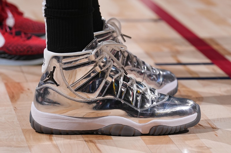 Jeff Green Air Jordan 11 Chrome PE Info release date store list buying guide photos price houston rockets denver nuggets