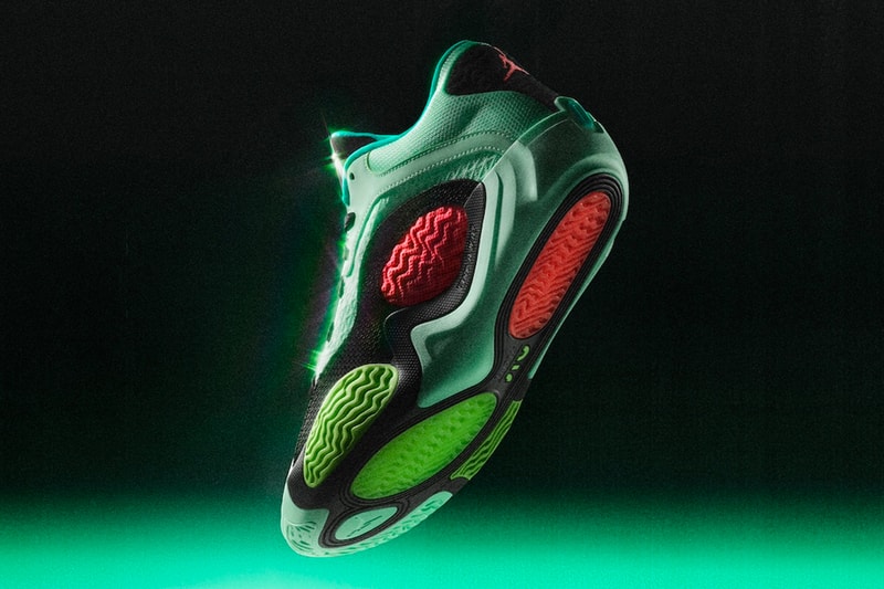 Jayson Tatum Unveils Second Signature Jordan Brand Shoe jordan tatum 2 vortex momma's boy michael jordan jayson tatum deuce nike swoosh White/Volt-Black-Hyper Pink Mint Foam/Lava Glow-Black-Hyper Jade-Key Lime