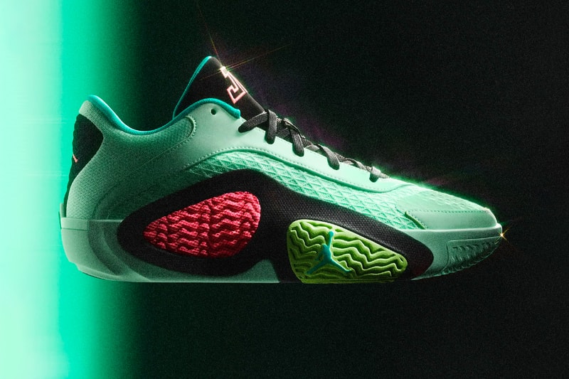 Jayson Tatum Unveils Second Signature Jordan Brand Shoe jordan tatum 2 vortex momma's boy michael jordan jayson tatum deuce nike swoosh White/Volt-Black-Hyper Pink Mint Foam/Lava Glow-Black-Hyper Jade-Key Lime