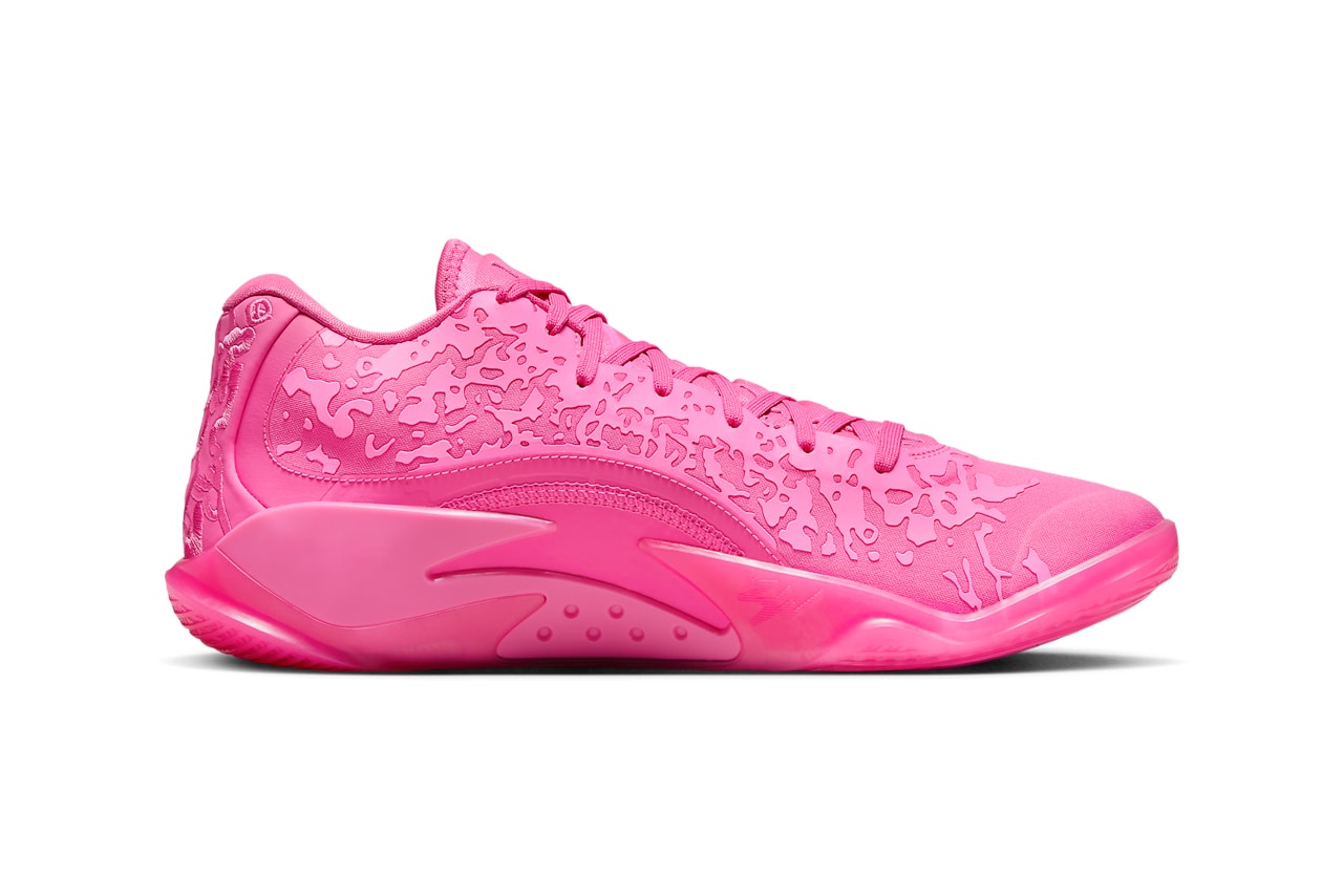 Jordan Zion 3 Pink Lotus DR0675-600 Release Info triple pink date store list buying guide photos price