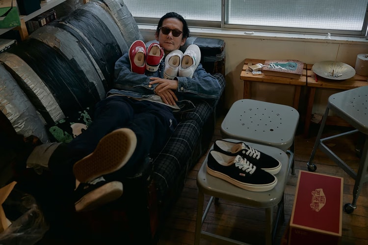 Kunichi Nomura and the TRIPSTER x Vans Authentic for Hypebeast's Sole Mates