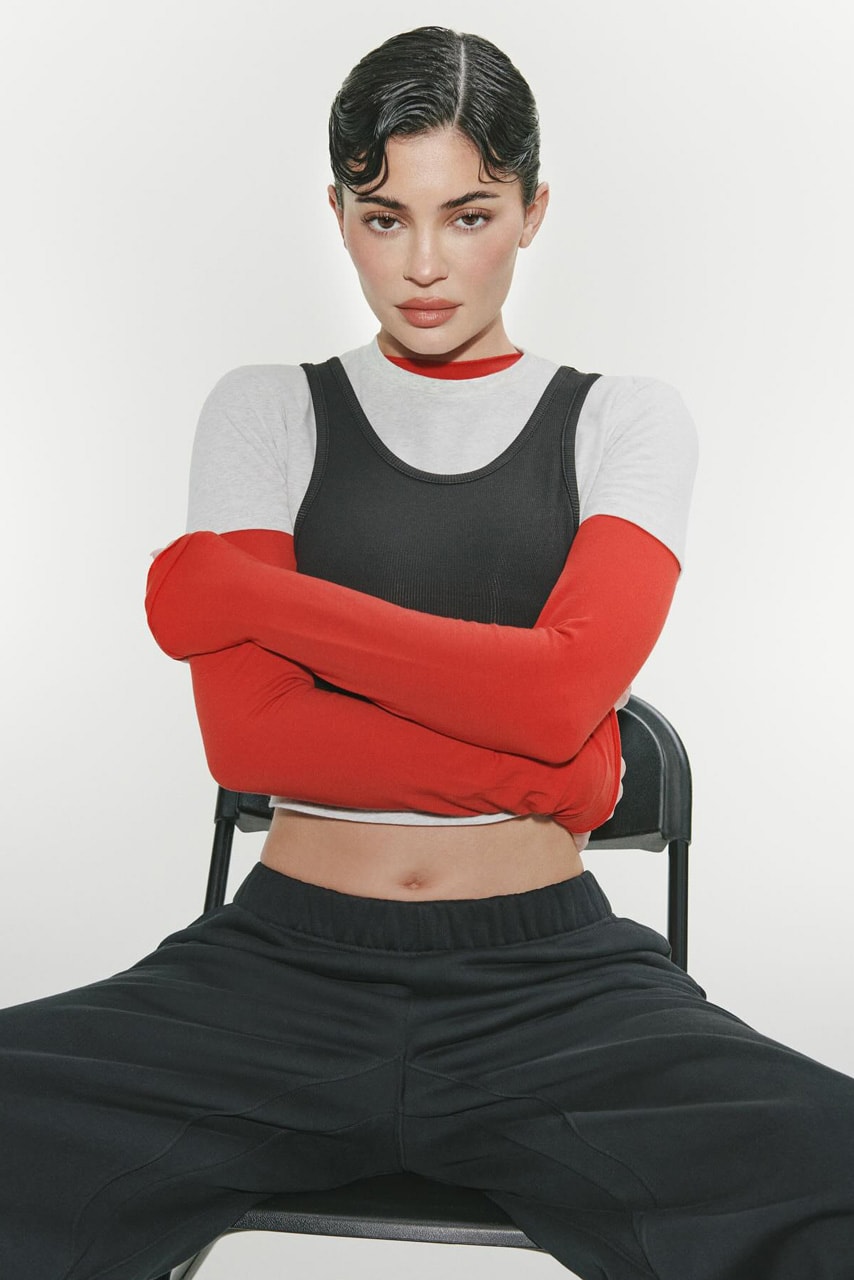 Kylie Jenner Previews Khy Drop 003 kim kourtney khloe kardashian release price sweats loungewear travis scott timmy 