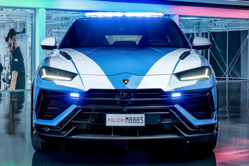 Lamborghini Italian Police Urus Performante Info