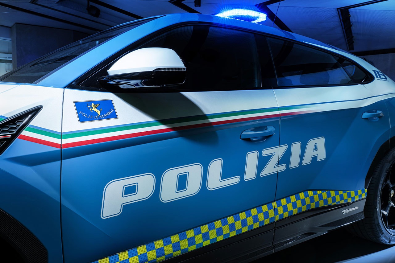 Lamborghini y Policia Italiana / Foto vía Lamborghini