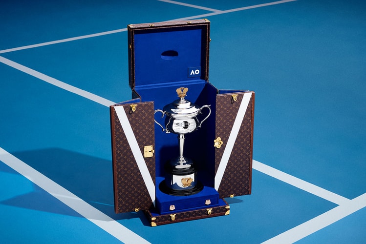 Louis Vuitton Is the Official Trophy Trunk Partner for the Australian Open