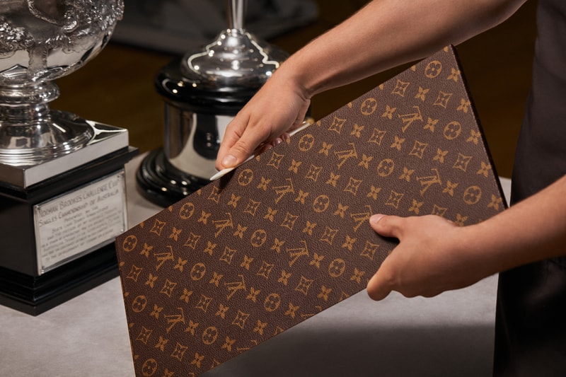 Louis Vuitton Is the Official Trophy Trunk Partner for the Australian Open