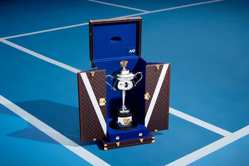 Louis Vuitton Is the Official Trophy Trunk Partner for the Australian Open