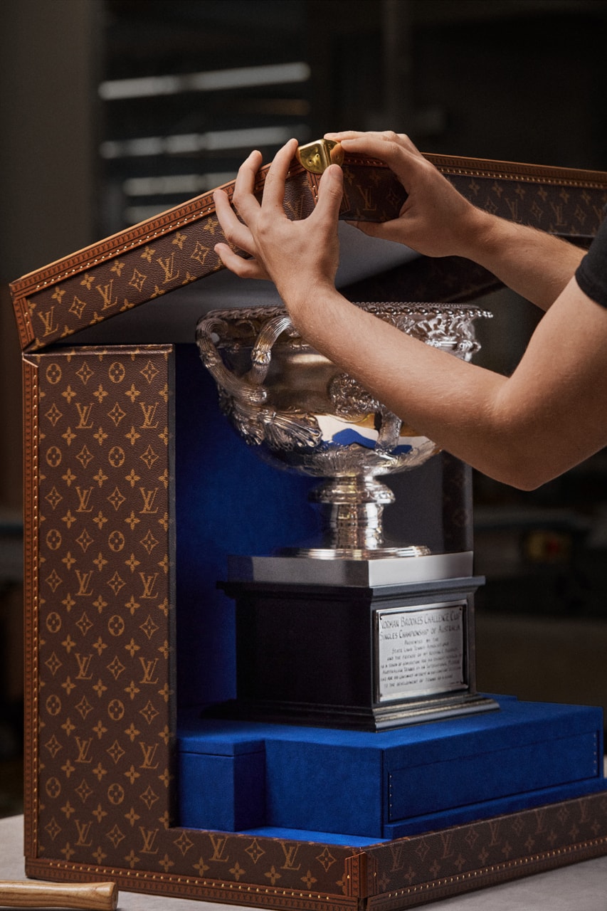 Louis Vuitton Is the Official Trophy Trunk Partner for the Australian Open