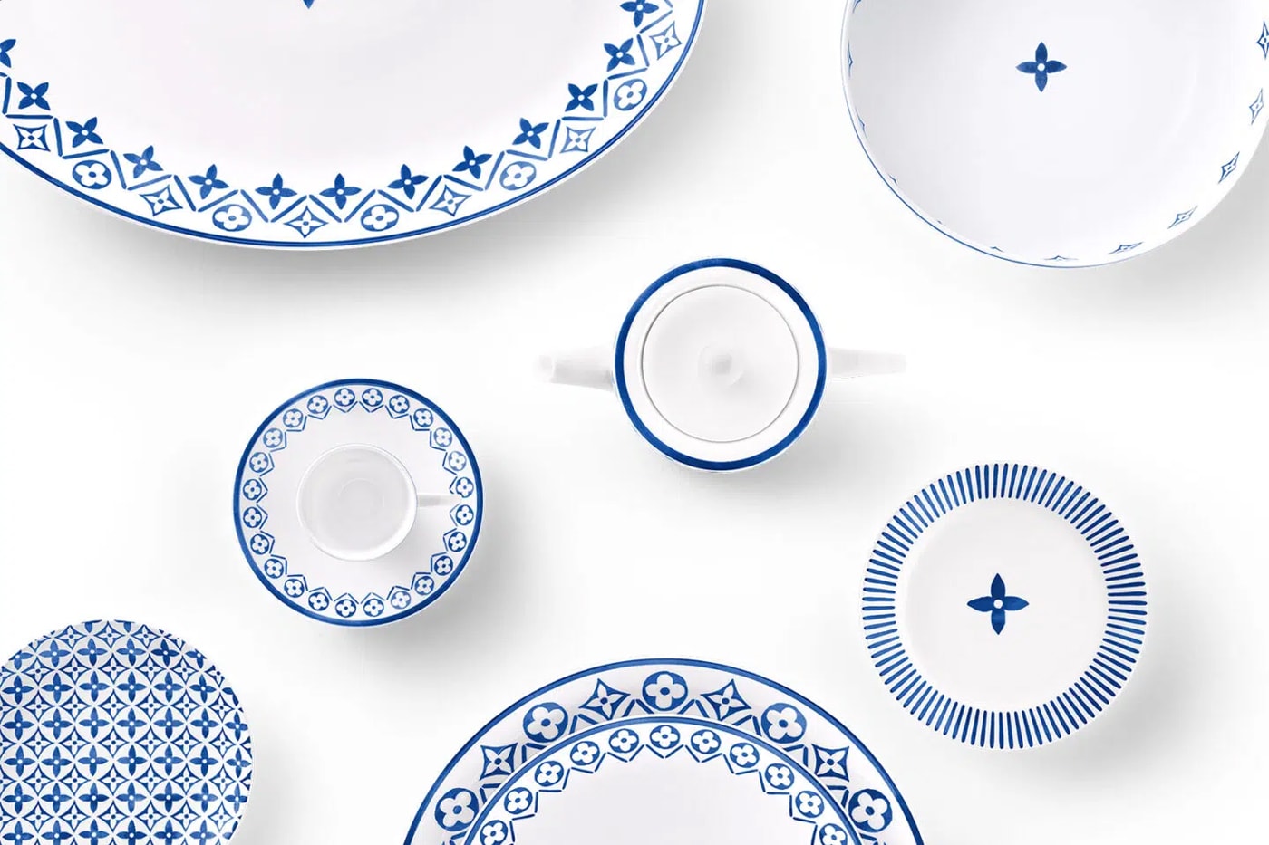 Louis Vuitton Reveals Debut Tableware Collection Design