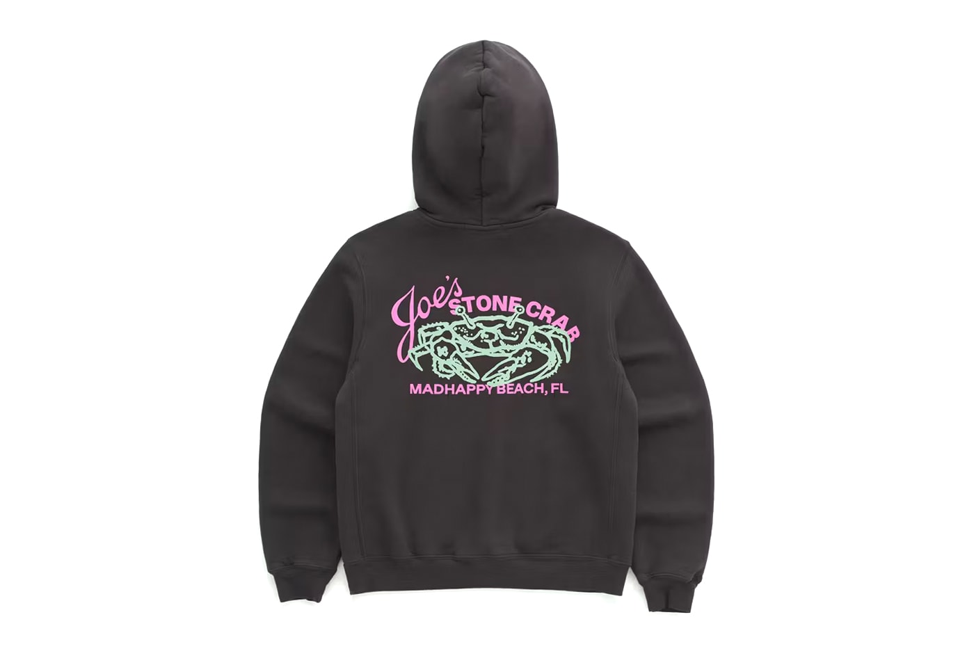 Madhappy Unveils Collaboration With Joe’s Stone Crab flagship opening hours hoodie price florida miami price local optimist katzs ugg collab store seasonal 