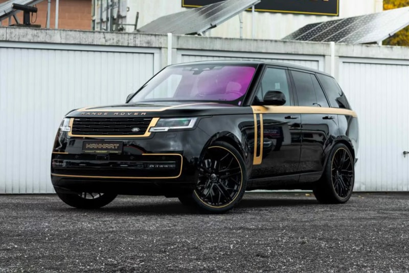 MANHART’s RV 650 Dips the Range Rover in Gold Automotive
