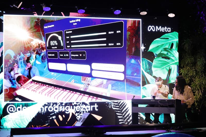 meta sonic listening party art basel cristina martinez sew trill