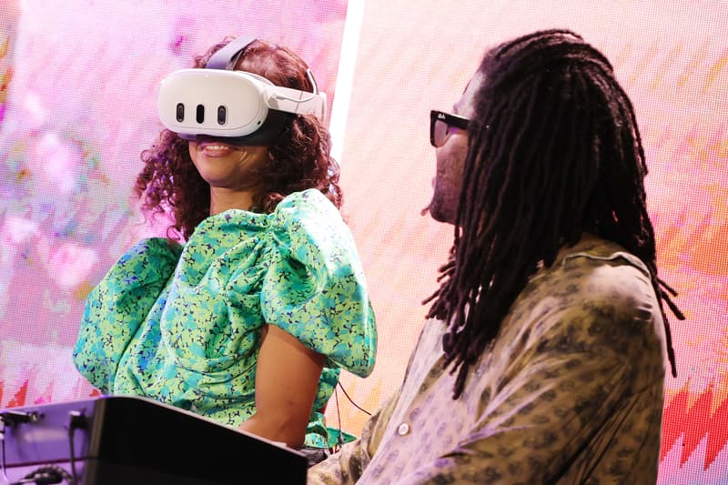 meta sonic listening party art basel cristina martinez sew trill