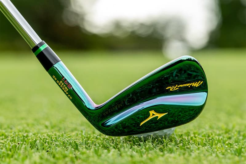 mizuno pro 241 masters edition irons golf green yellow metallic chrome japan where to buy release date store guide list