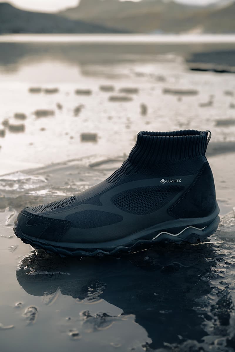 nonnative x Mizuno WAVE MUJIN TL MID GTX "Black"GORE-TEX Release Info 