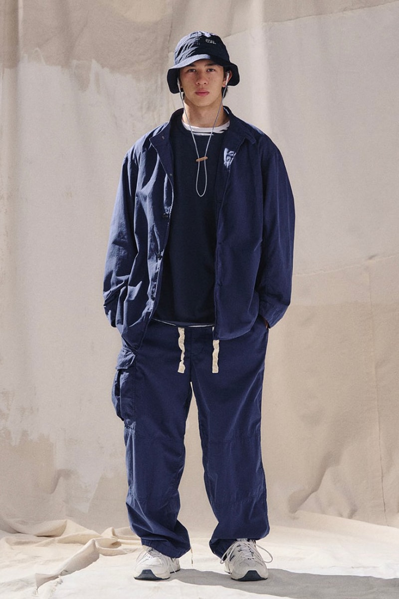 nanamica Spring/Summer 2024 Collection Lookbook Images