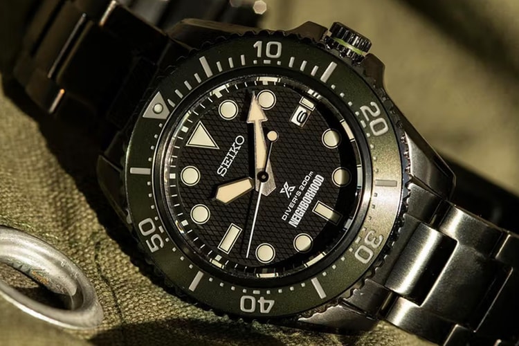 NEIGHBORHOOD Joins Seiko for a Collaborative Prospex Scuba Diver Watch