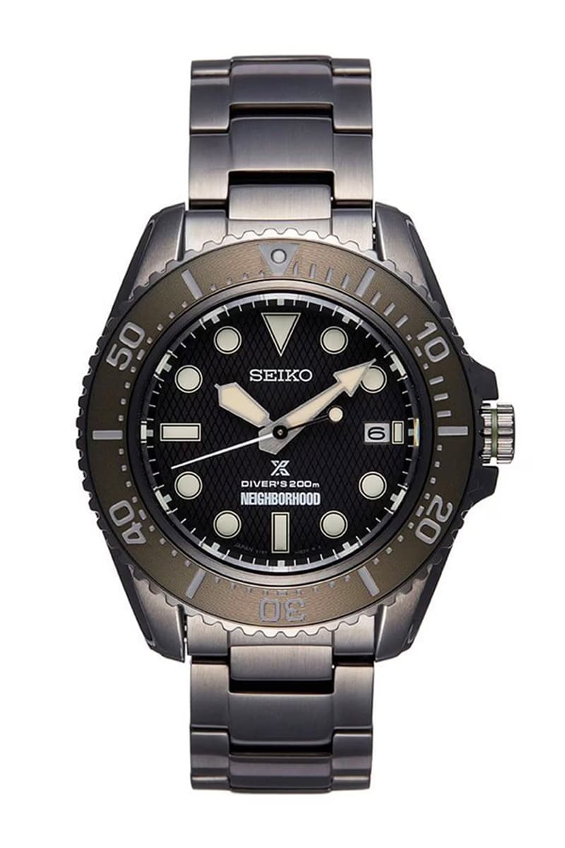 NEIGHBORHOOD Seiko Prospex Scuba Diver Watch Limited Edition Collaboration Release Info