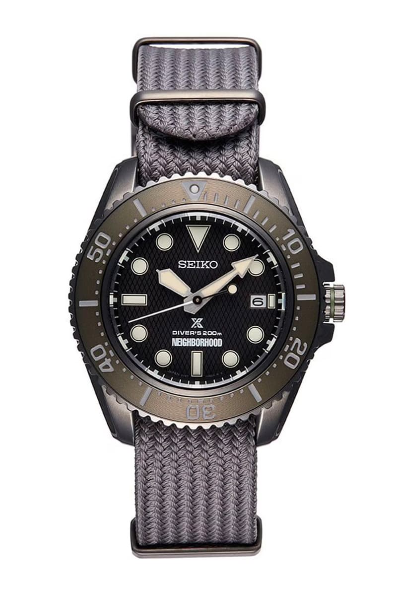 NEIGHBORHOOD Seiko Prospex Scuba Diver Watch Limited Edition Collaboration Release Info