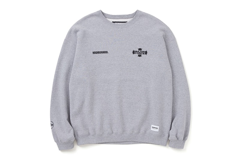 NEIGHBORHOOD x MAJOR FORCE Reveal First Collaborative Capsule of 2024 varsity jacket hoodie crewneck release drop january price link Shinsuke Takizawa's streetwear club music label isetatsu dog 