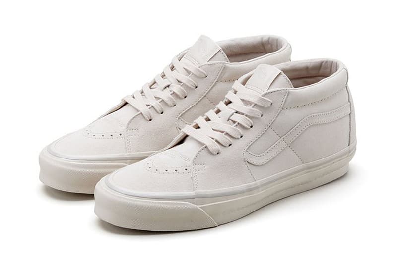 NEIGHBORHOOD x Vans Sk8-Mid 83 DX is Clean and Classic black white cream cobranded release date link nbhd price