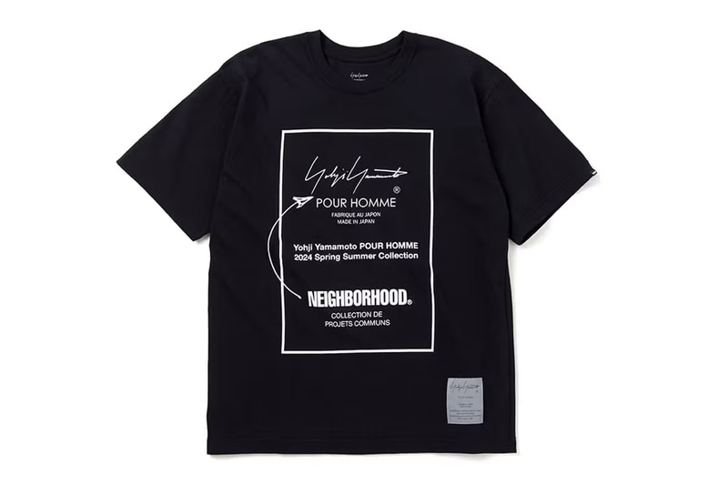 NEIGHBORHOOD and Yohji Yamamoto Pour Homme Join Together For Second Collaboration tshirt varsity jackets rebellious spirit antithesis 