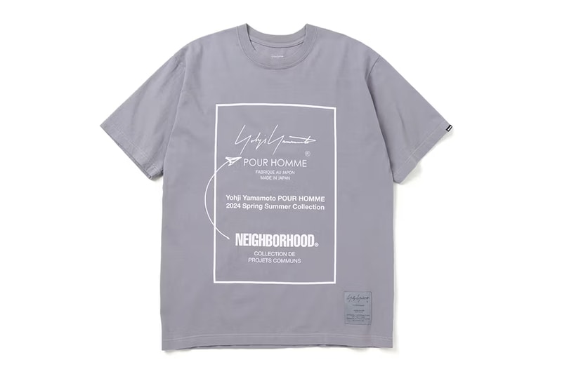 NEIGHBORHOOD and Yohji Yamamoto Pour Homme Join Together For Second Collaboration tshirt varsity jackets rebellious spirit antithesis 
