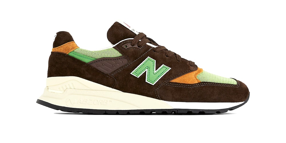 New Balance 998 Made in USA Gets Earthy in "Brown/Green"