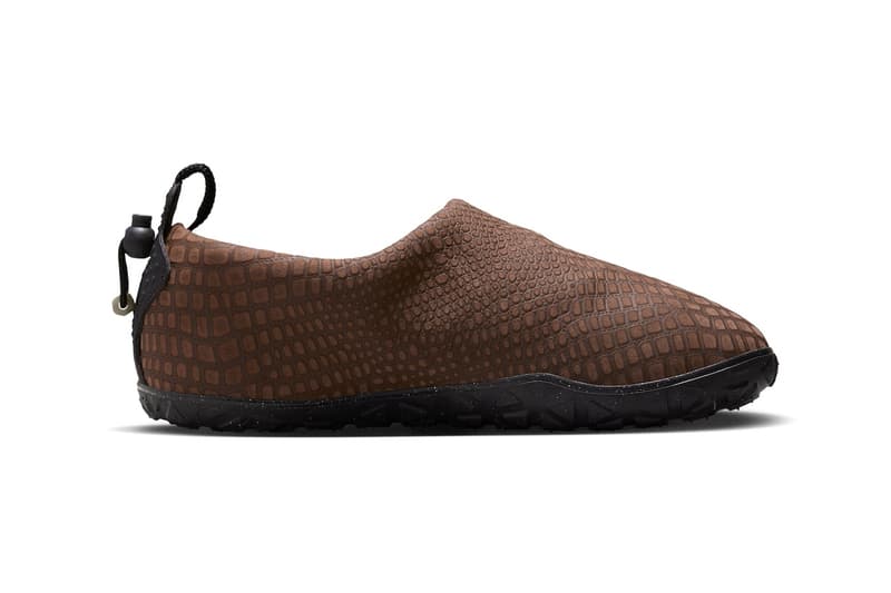 Official Look at the Nike ACG MOC Premium "Cacao Wow"  Cacao Wow/Black-Cacao Wow-Black FV4571-200 slippers clogs moccasins early january 2024 release date swoosh